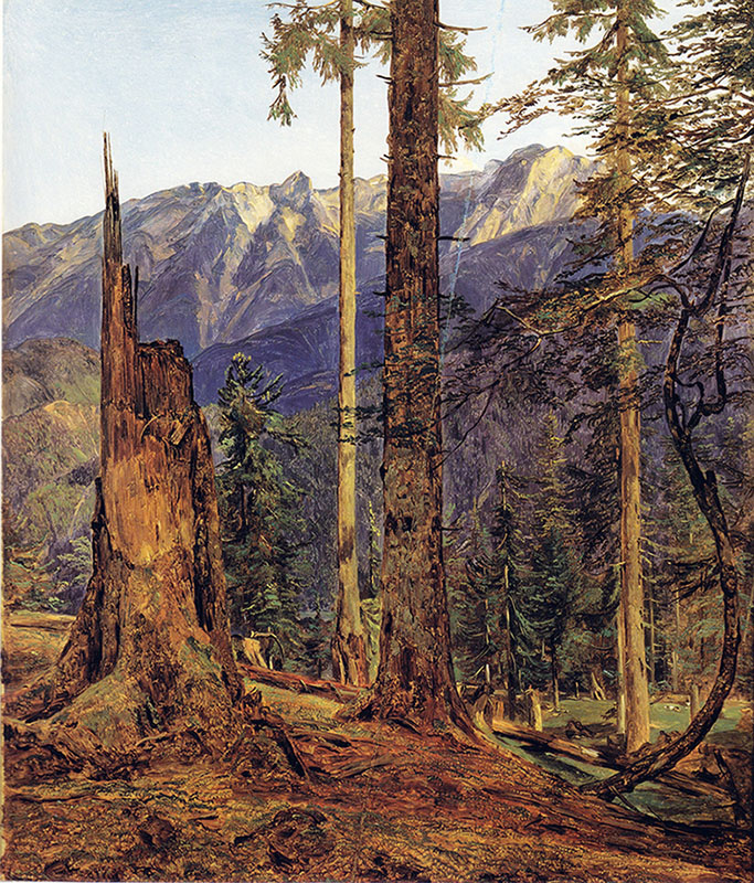 The Hollengebirge at Ischl